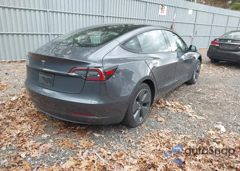 2023 Tesla Model 3 Rear-Wheel Drive from USA, damaged, VIN 5YJ3E1EA1PF701101